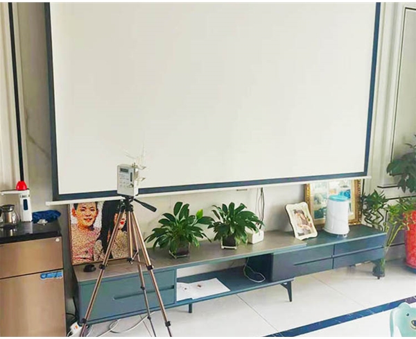 山西太原首開國風(fēng)瑯樾--家里甲醛檢測，一號樓一單元21層